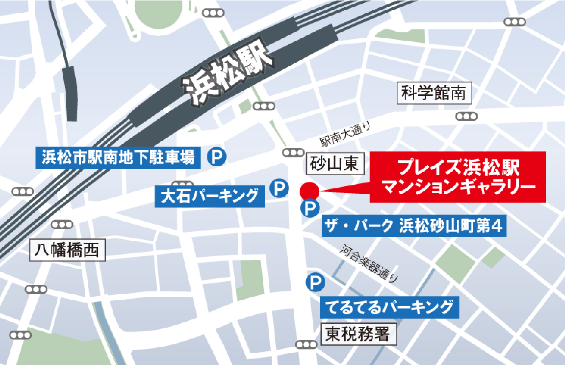 駐車場案内図