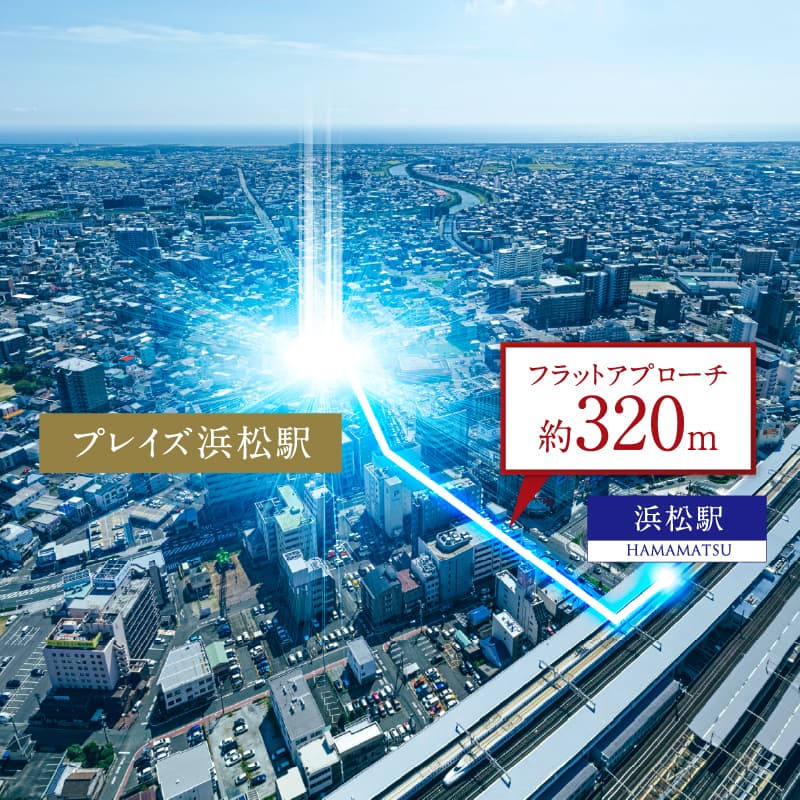 現地周辺の街並み