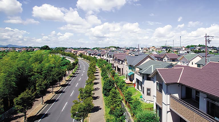 子育てファミリーがいっぱい1,300世帯が暮らす街